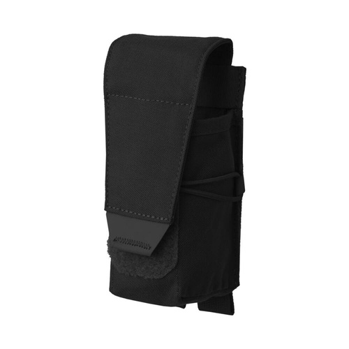 Smoke Grenade Pouch - Black, Stay mission-ready with this rugged pouch, crafted from durable Cordura® nylon to securely hold M18-style smoke grenades through every airsoft engagement